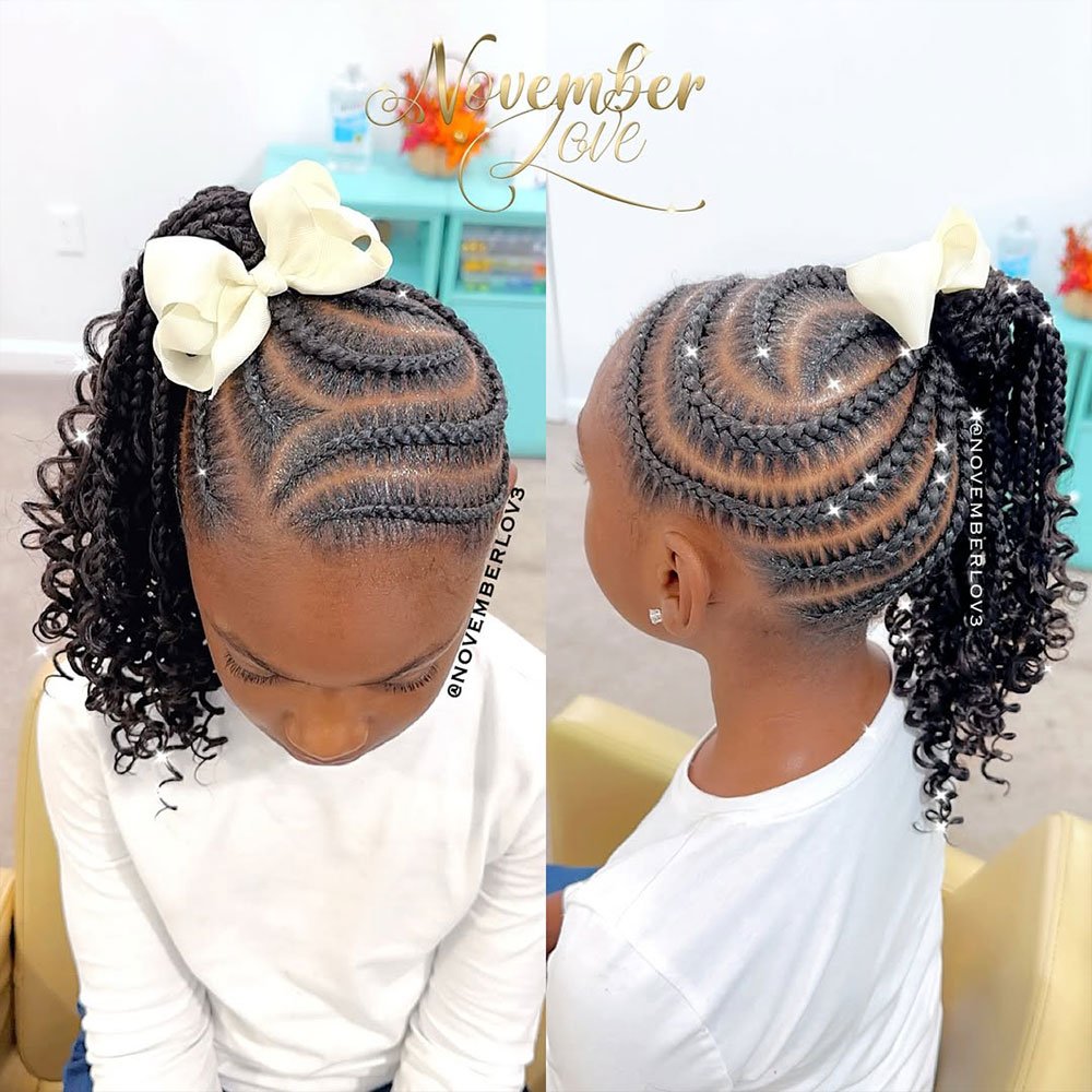 Curvy Crochet Ponytail