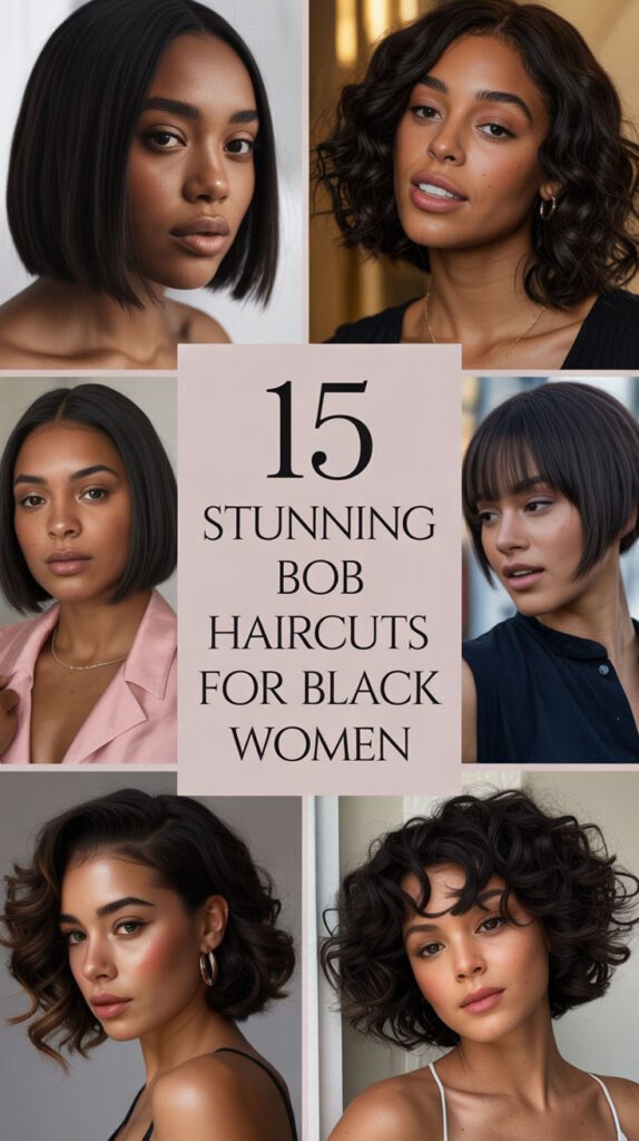 15 Stunning Bob Haircuts for Black Women
