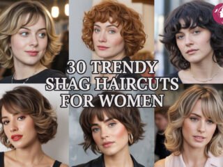 30 trendy shag haircuts for women 2025