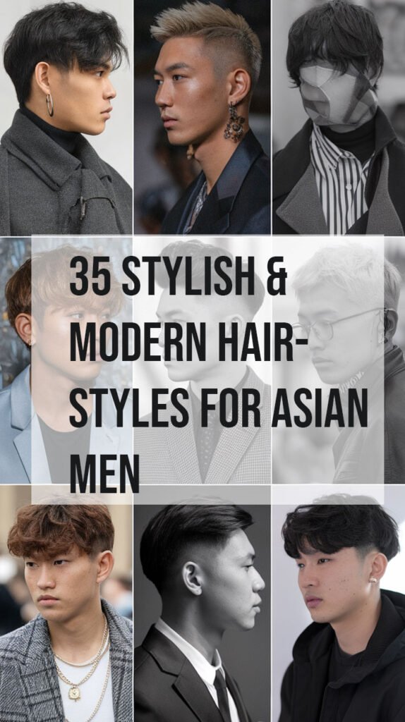 35 Stylish & Modern Hairstyles for Asian Men