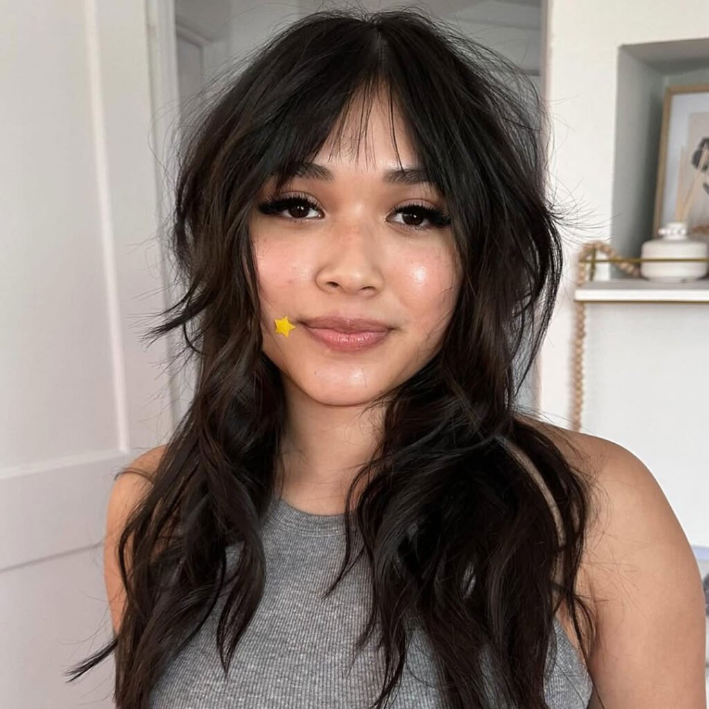 Edgy meets soft in this trendy hybrid of mullet and wolf cut&mdash;piecey, shaggy, and full of attitude with a feminine twist.

