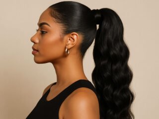 25-Classy-Black-Ponytail-Hairstyles-to-Slay-Every-Look-in-2025-(Trendy,-Elegant-&-Easy-Styles-for-Every-Occasion)